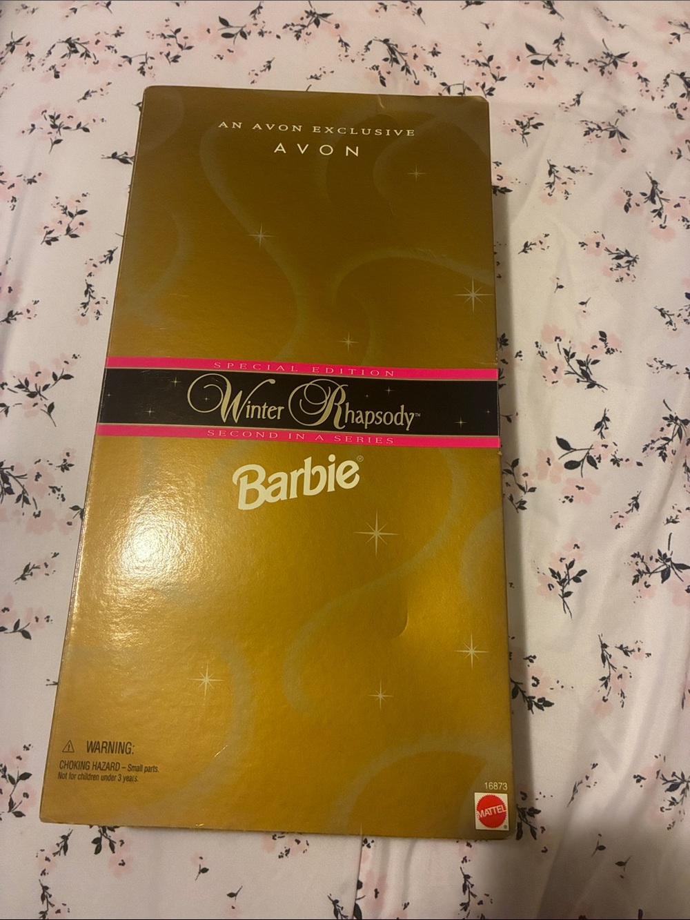 Avon exclusive, winter rhapsody collectible, Barbie special edition